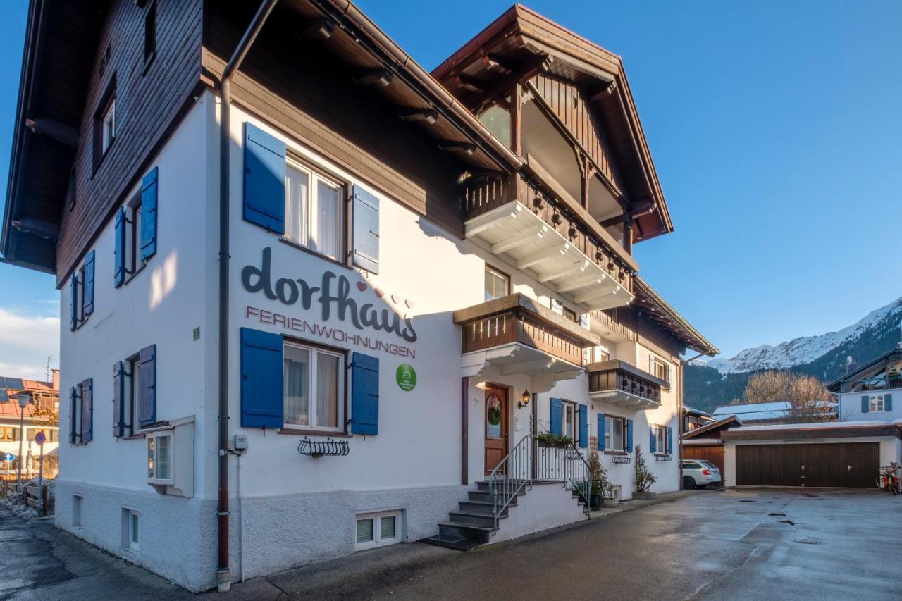 Ferienwohnungen Dorfhaus Oberstdorf Exterior foto